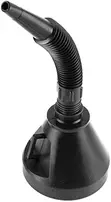 Rollinson Black Flexible Funnel with Filter - 1