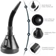 Rollinson Black Flexible Funnel with Filter - 2