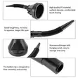 Rollinson Black Flexible Funnel with Filter - 3