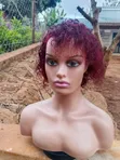 Huan Hair Watercurl Wig 99j - 4
