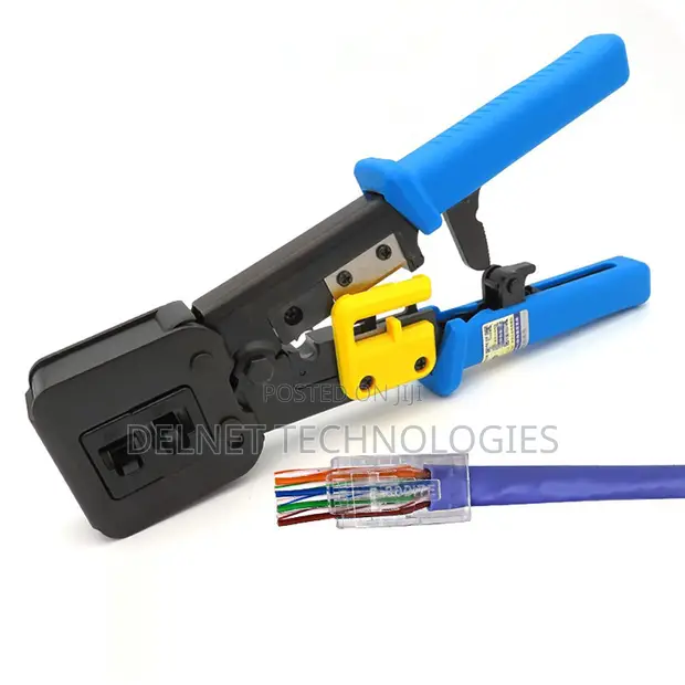 RJ45 Pass-Through Crimping Tool - Brand New - 1