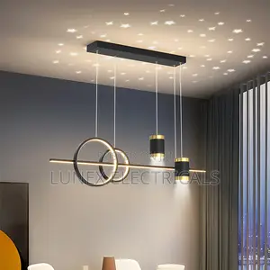 Modern Black LED Ceiling Chandelier Pendant Light