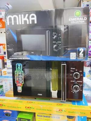 Mika 20L Microwave ya Mwongozo, 700W, Nyeusi