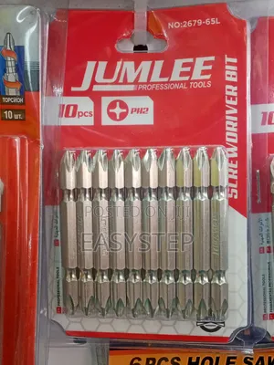 JUMLEE PH2 Double-Ended Screwdriver Bits 65mm (10 Pcs)