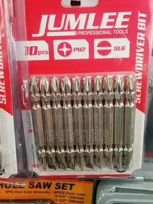 JUMLEE Star Flat Magnetic Screwdriver Bits (10 Pcs)