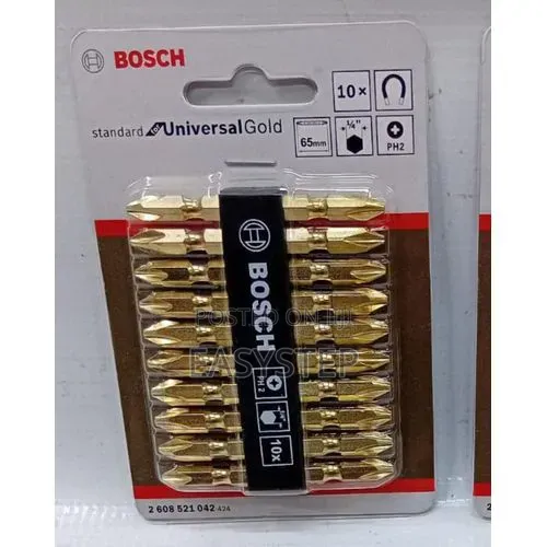 Bosch PH2 Screwdriver Star Bits - 10pc - 1