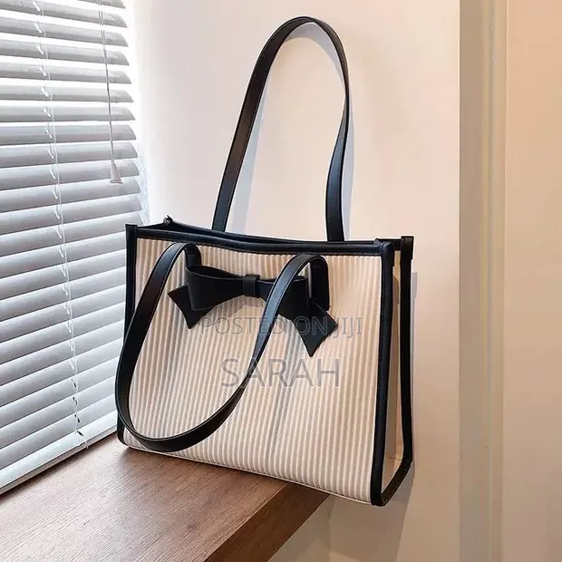 Ladies Genuine Leather Tote Bag - Large, Waterproof - 1