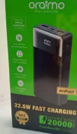 Oraimo Q21 20000mAh Power Bank - 22.5W Fast Charging - 2