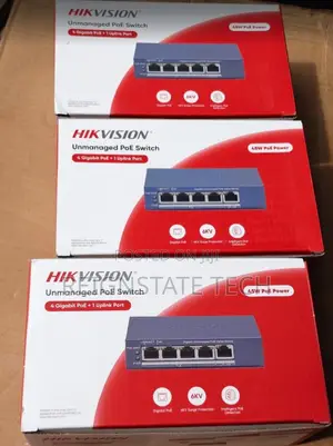 Hikvision 4-Port PoE Gigabit Switch Isiyosimamiwa