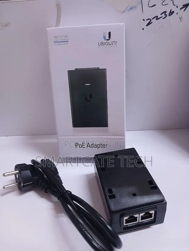Ubiquiti 48V PoE+ Adapter for Network Devices - 1