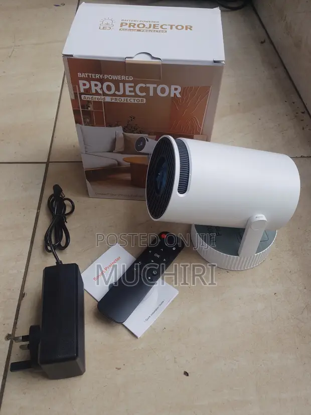 HY300 Mini Android Projector - Battery Powered - 1