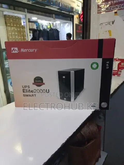 Mercury Elite2000U Power Protection Backup UPS - 1