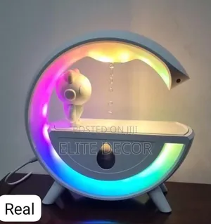 T00K8 Bluetooth Speaker Humidifier - Anti-Gravity Droplets LED