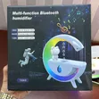 T00K8 Bluetooth Speaker Humidifier - Anti-Gravity Droplets LED - 2