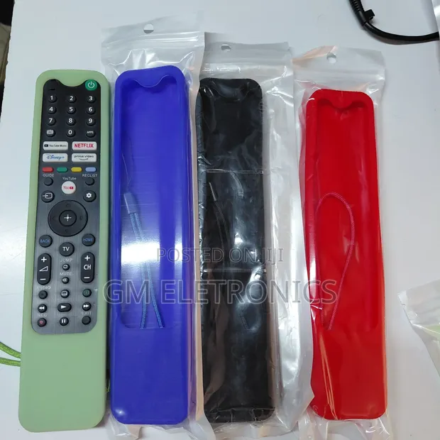 Remote ya Sony Smart TV ya Sauti Halisi + Kifuniko + Betri - 1