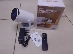 HY300 Battery-Powered Smart Projector