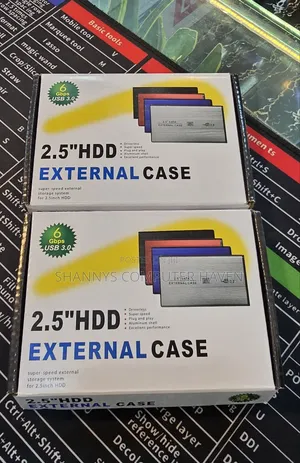 USB 3.0 2.5" HDD/SSD External Enclosure - 6Gbps | Aluminium