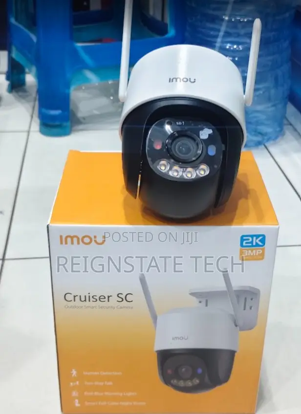 Imou Cruiser SE Outdoor WiFi Smart PTZ Camera with Strobe Lights - 1