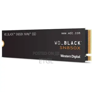 WD Black SN850X NVMe 2TB M.2 SSD Ndani