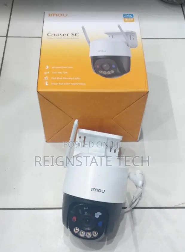 Imou Cruiser SZ 3MP Full HD IP Camera with Strobe Light & 2-Way Audio - 1
