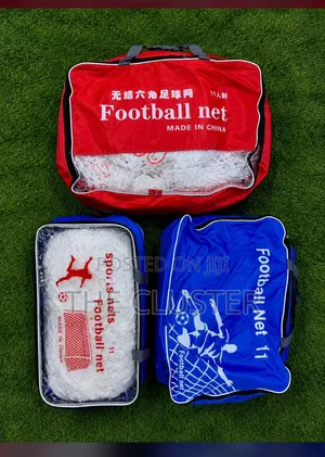 Football Net - Red, Heavy Duty, Manila