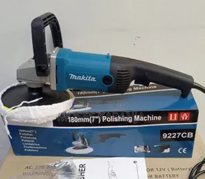 Makita 180mm Polisher ya Gari ya Umeme