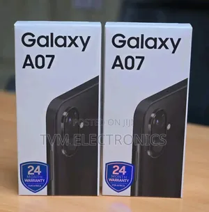 New Samsung Galaxy A07 128GB Black