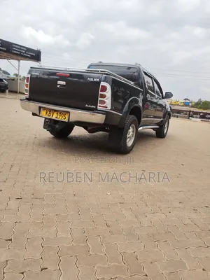 Toyota Hilux 3.0 D-4D Double Cab 4x4 Raider 2007 Black