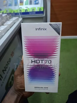 New Infinix Hot 70 128GB Silver