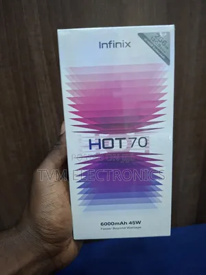 New Infinix Hot 70 256GB Silver