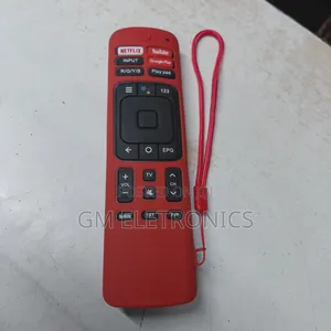Hisense Android TV Replacement Remote with Silicone Cover & Batteries