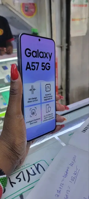 Samsung Galaxy A57 128GB Mpya Nyeusi
