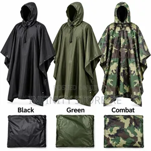 Brand New Waterproof Poncho Raincoats