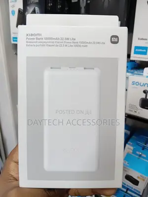 Xiaomi Mi Power Bank 10,000mAh 22.5W Lite - Nyeupe