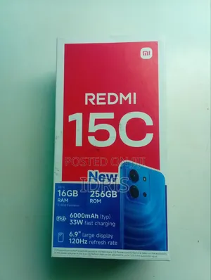 Xiaomi Redmi 15C 4G 256GB Nyekundu (Skrini Imevunjika)