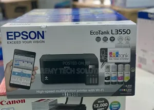 Epson EcoTank L3550 Printeri ya Rangi Isiyo na Waya