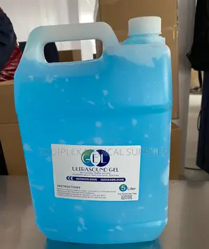 Non-Greasy Water Soluble Ultrasound Gel (Blue) - 5L