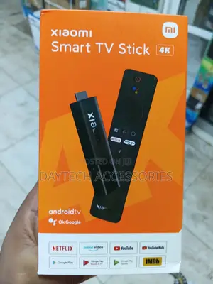 Xiaomi Mi TV Stick 4K Android TV Box - Nyeusi