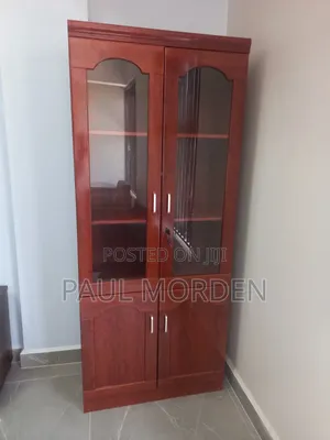 Mahogany Office File Cabinet - Brand New