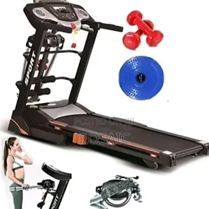 Treadmill Mpya ya Auto Incline na Massage Belt