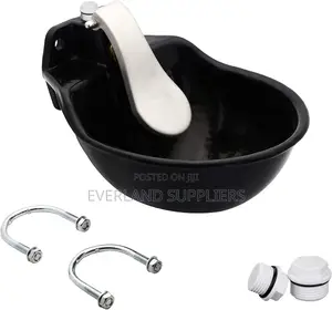 Solid Cast Iron Cow Water Bowl