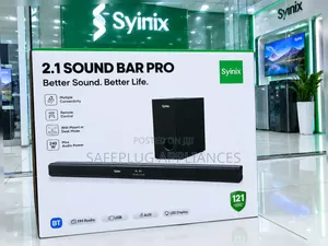 Syinix SYN-Q120 240W Soundbar ya Nyumbani na Bass Nzito