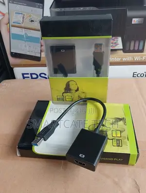USB to HDMI Display Adapter for HD Monitors & Projectors