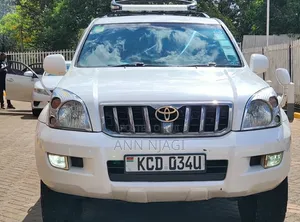 Toyota Land Cruiser Prado 2008 Nyeupe