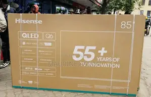 Hisense 85" QLED Smart 4K UHD TV - Inaendeshwa na Vida