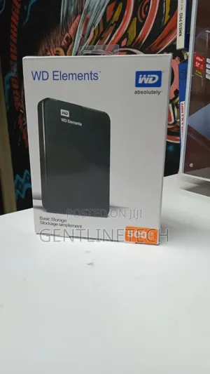 WD 500GB External Hard Drive - Refurbished