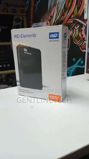 500GB WD External HDD - KSh 3,500