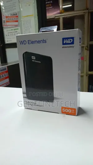 500GB WD External HDD - Refurbished