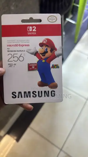 Samsung 256GB Express microSD Card kwa Nintendo Switch 2