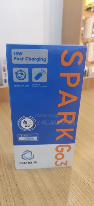 New Tecno Spark Go 3 64GB Black
